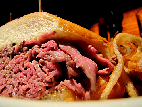 Houston's Famous French Dip Sandwich