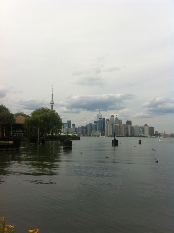 Toronto Skyline From Center Island