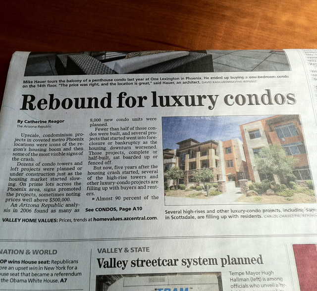 Luxury Condo Market Improving