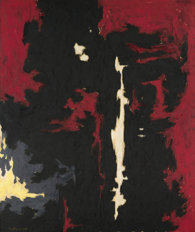 1949-A-No 1 by Clyfford Still