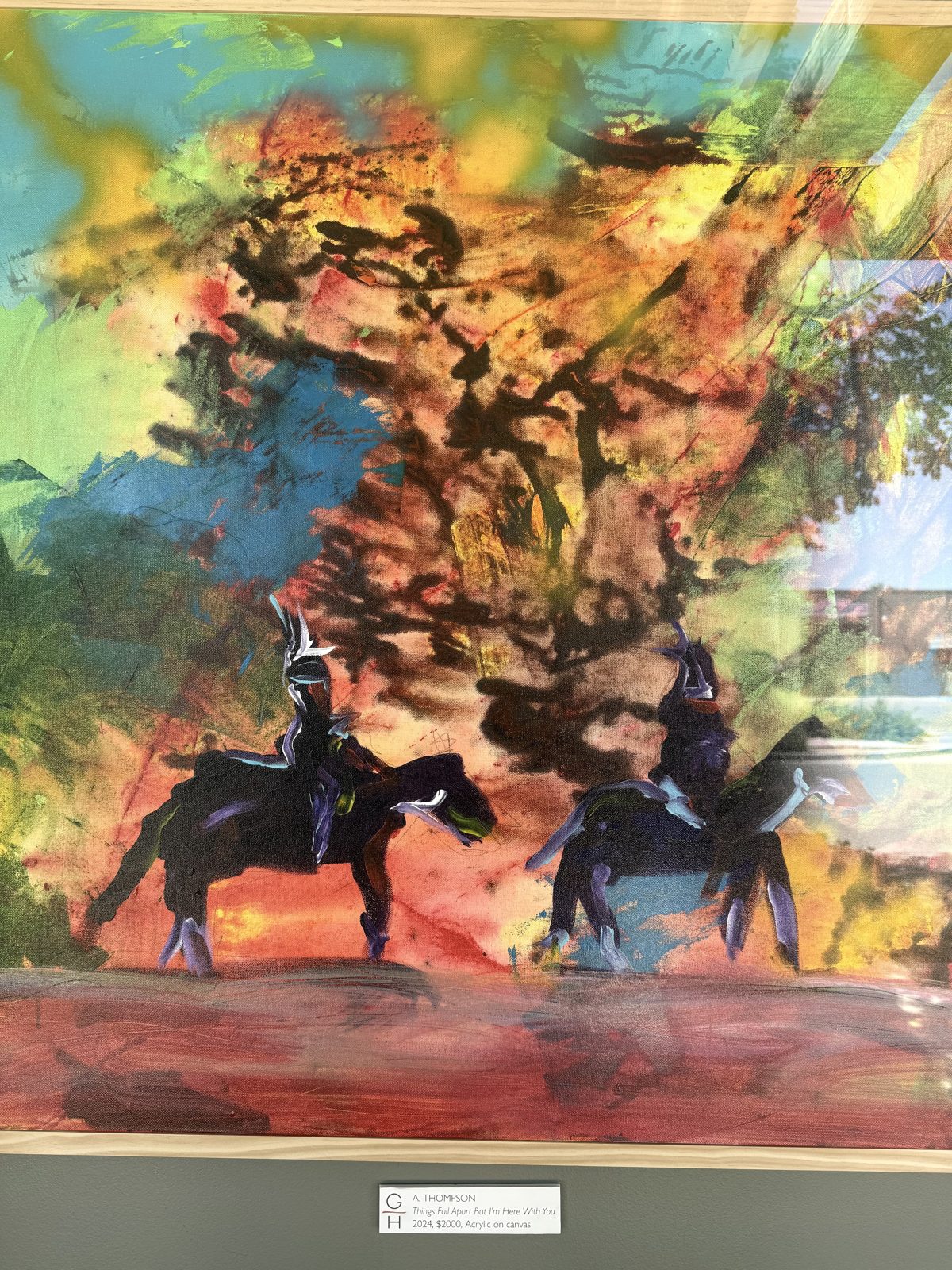 Canyon Road gallery, Santa Fe