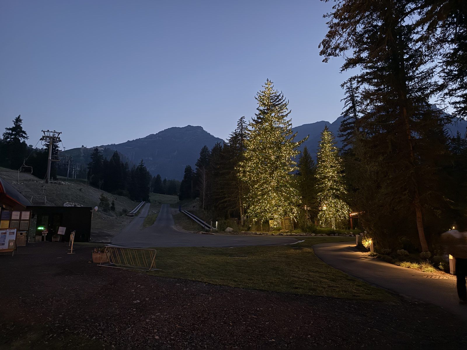 Sundance Mountain Resort village and mountain setting